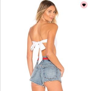 Superdown Chelsey Strapless Bodysuit